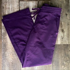 XS HEALING HANDS PURPLE LABEL SCRUBS